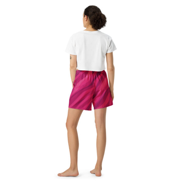 Pink Burst Gym Shorts - Image 6