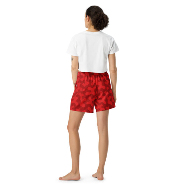 Camo Red Gym Shorts - Image 6