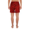 Red Blaze Waves Gym Shorts - Image 8