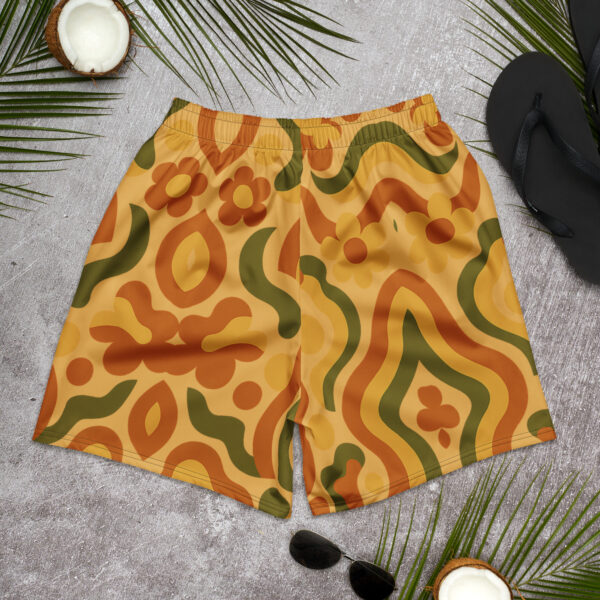 Retro Bloom Gym Shorts - Image 5