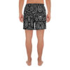 Black Paisley Gym Shorts - Image 8