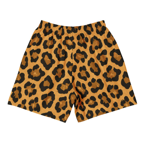 Golden Leopard Gym Shorts - Image 5