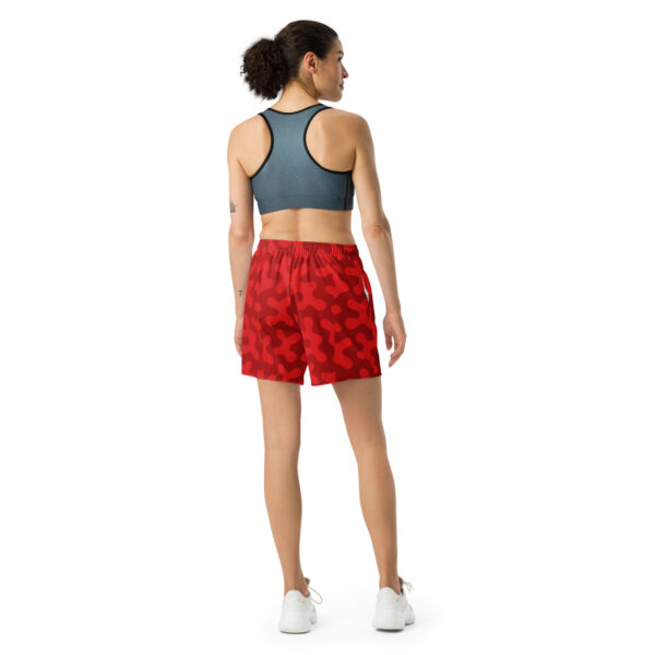 Camo Red Gym Shorts - Image 5