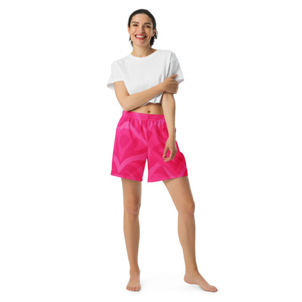 Bubblegum Pink Gym Shorts - Image 7