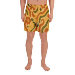 Retro Bloom Gym Shorts