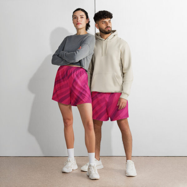 Pink Burst Gym Shorts - Image 2