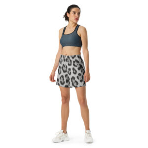 leopard gym shorts
