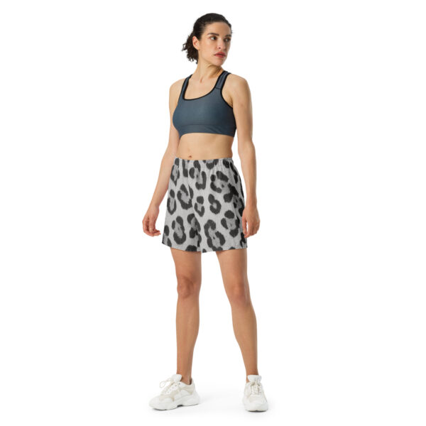 leopard gym shorts