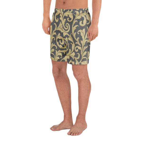 Vintage Baroque Gym Shorts - Image 6
