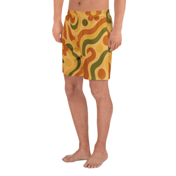 Retro Bloom Gym Shorts - Image 7