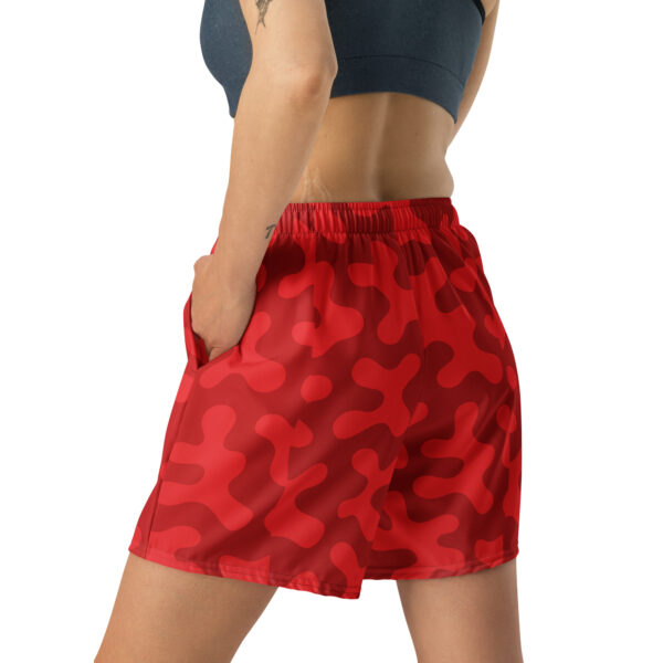 Camo Red Gym Shorts - Image 8