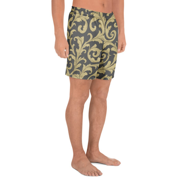 Vintage Baroque Gym Shorts - Image 5
