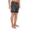 Black Paisley Gym Shorts - Image 6